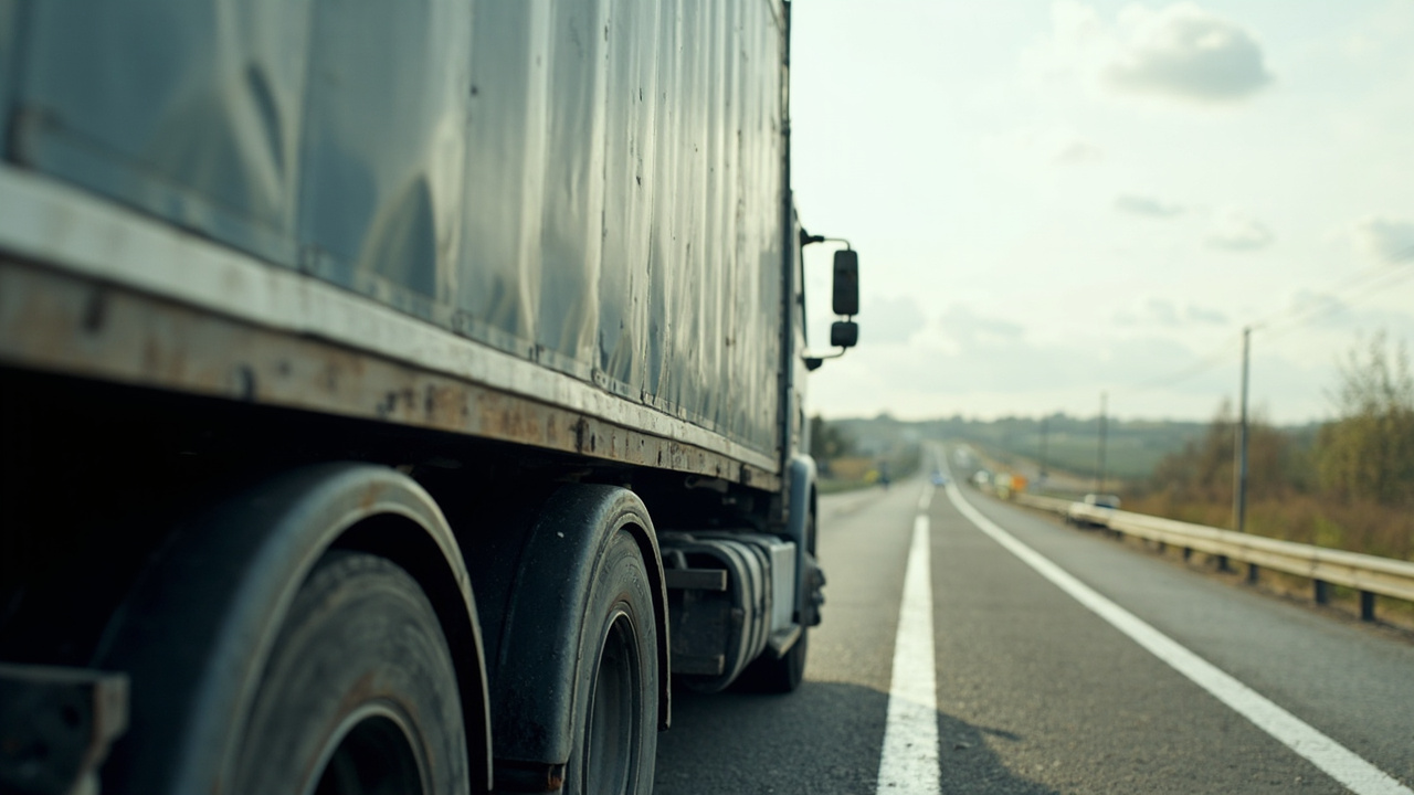 Lorry stopped on M4 as driver found with only provisional licence and no insurance